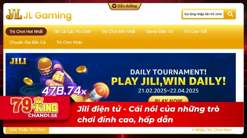Khám phá sảnh game Jili điện tử đỉnh cao giải trí online đang chờ bạn 